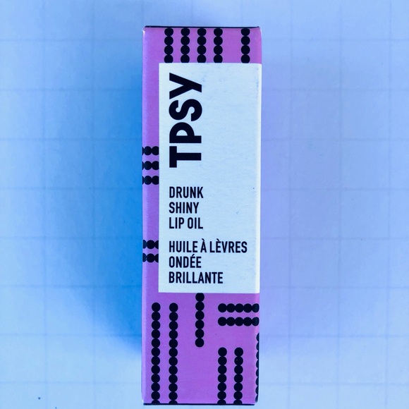 tipsy Other - TPSY Drunk Shiny Lip Oil 002 My Boo Red Gloss Balm Argan Oil Moisturizing